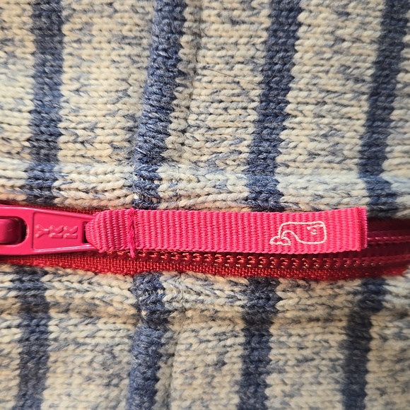 Vineyard Vines Striped 1/4 Zip Pullover Shep Shirt - Picture 7 of 15